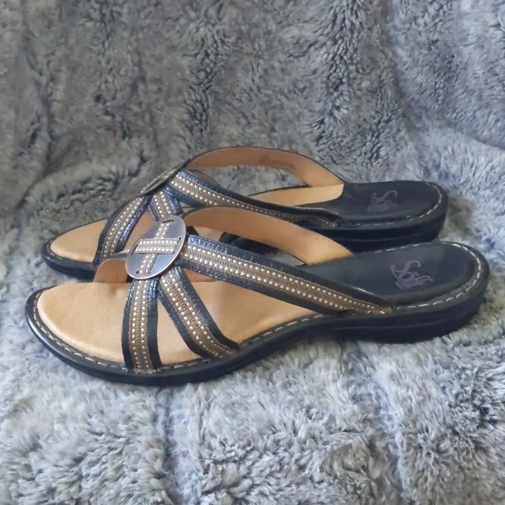Women's Sofft Sandals sz 9 1/2W​​​​ - Picture 2 of 5